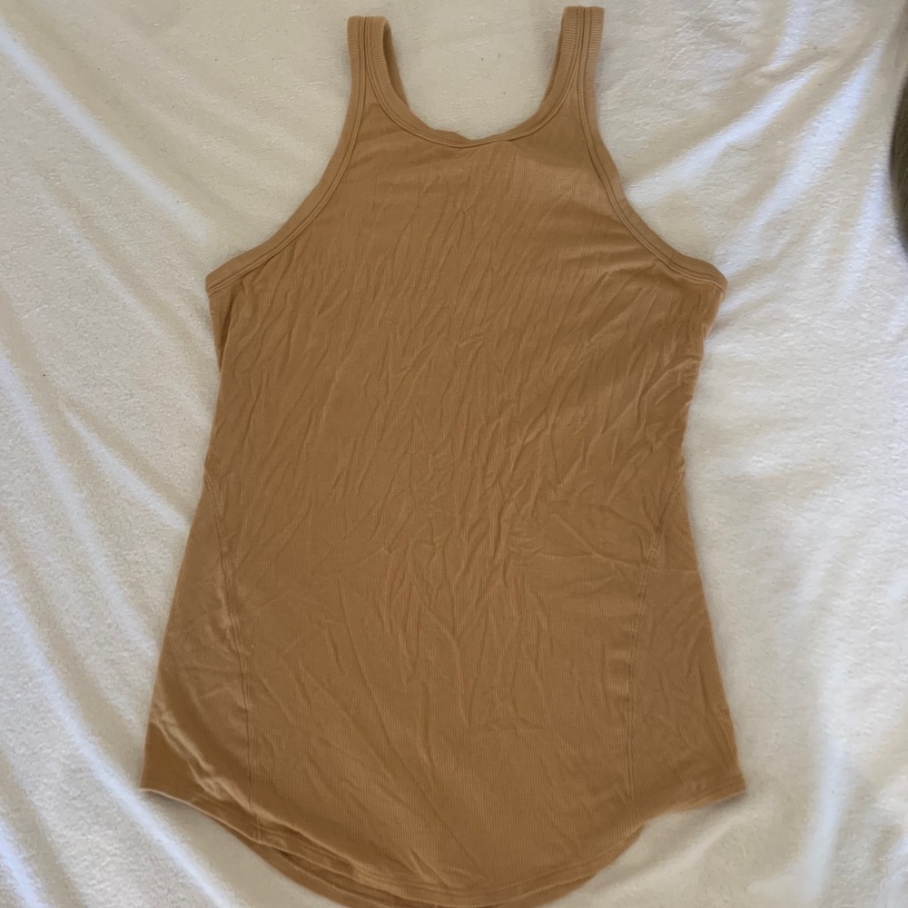 Ribbed workout tank